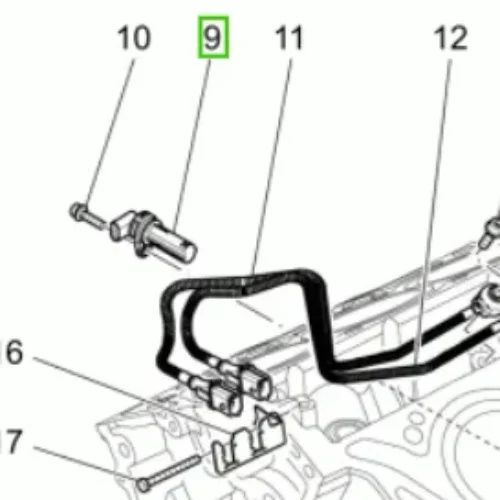 Angolar Speed Sensor for Maserati