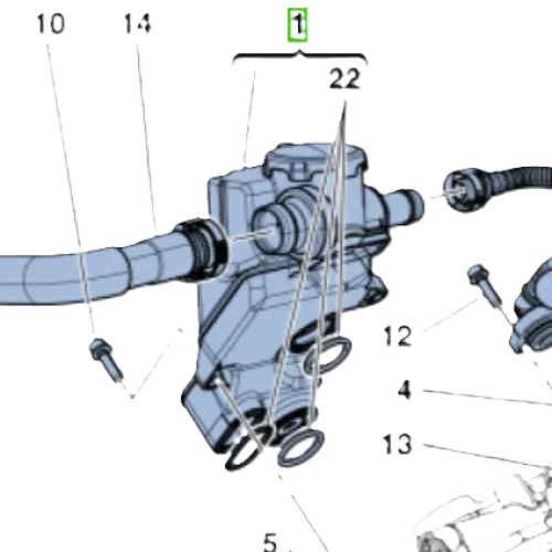 Oil Separator Bracket for Ferrari